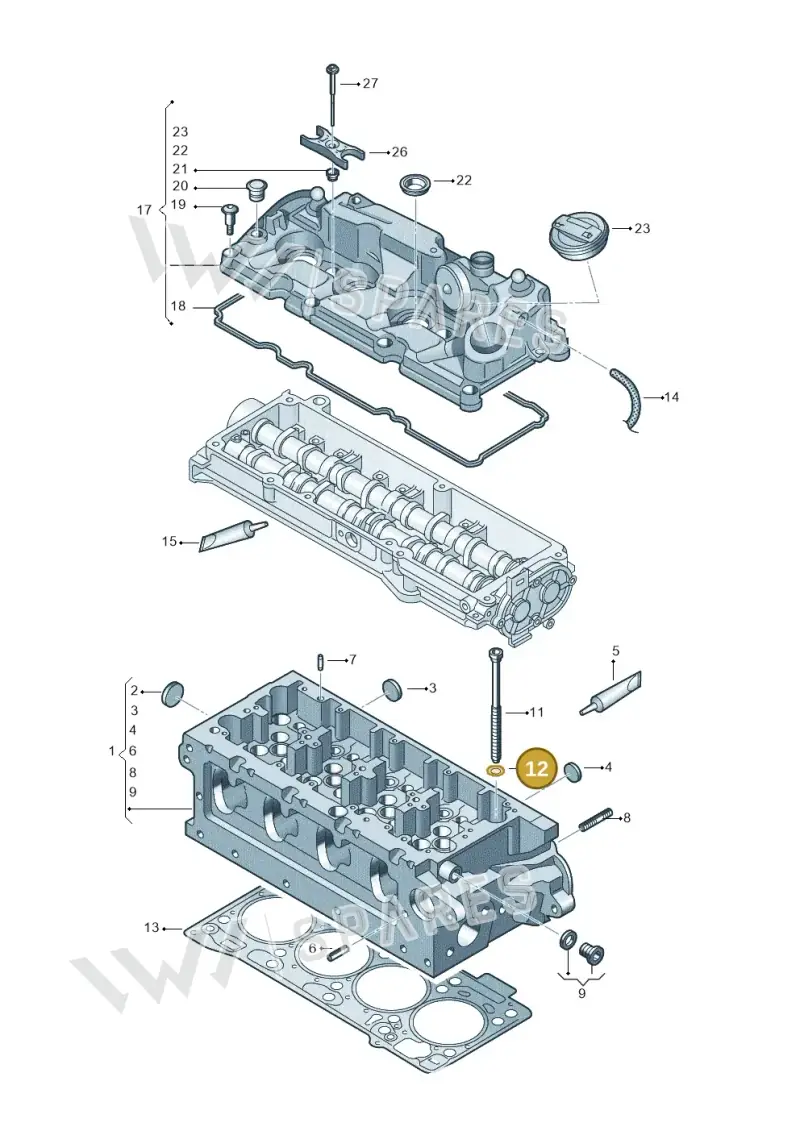 WHT005676 — Skoda Kodiaq (2024-) diagram 827103550, position 12