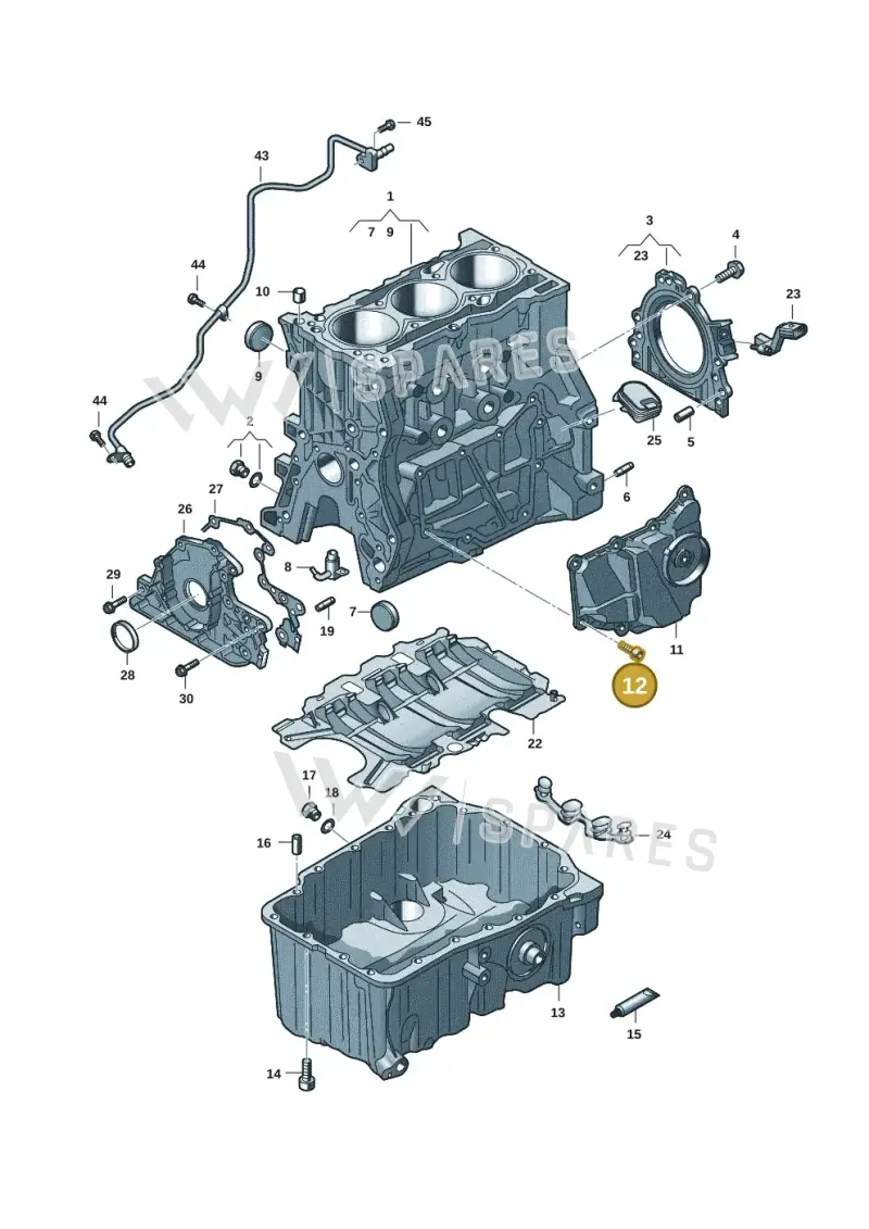 WHT005821 — Skoda Fabia (2021-) diagram 2gk103010, position 12