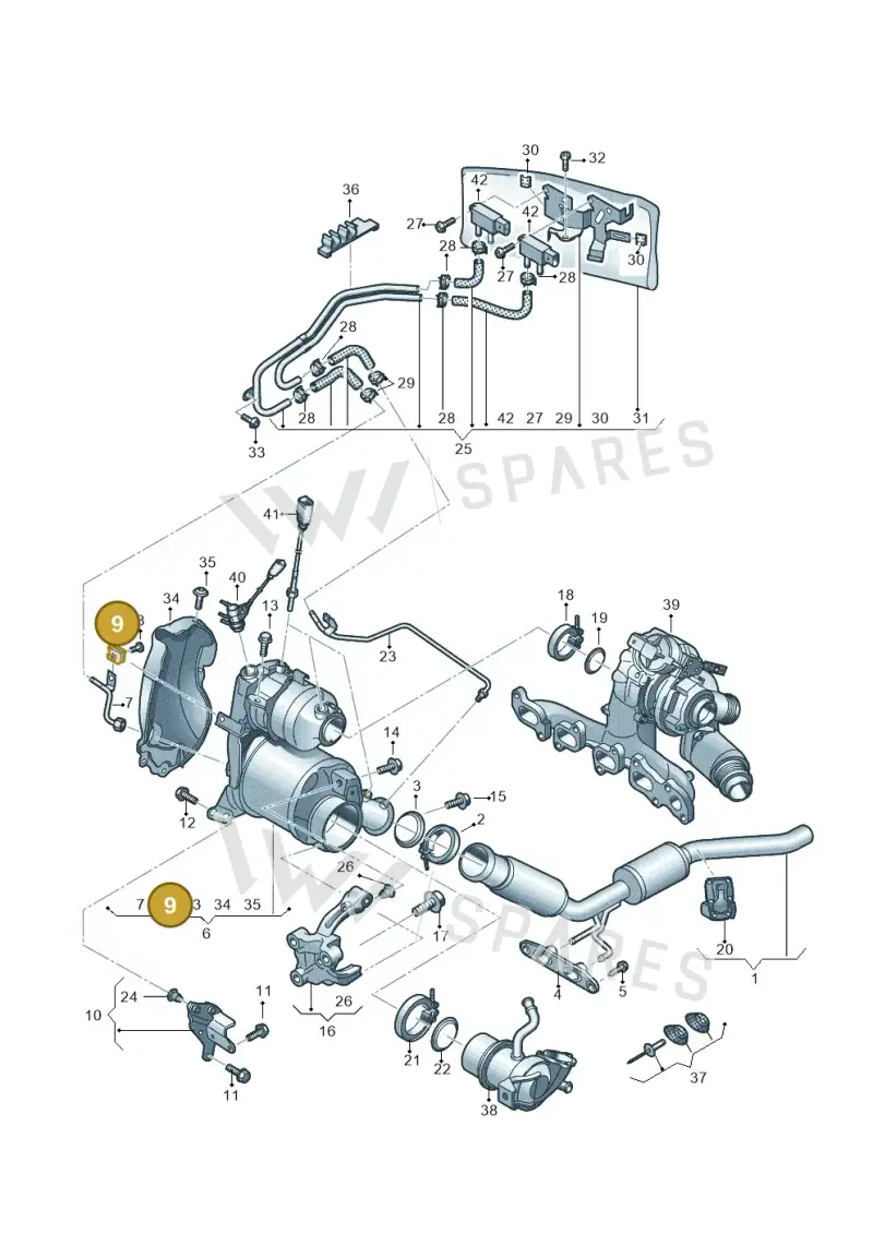 WHT005842 — Skoda Kodiaq (2018-2022) diagram 810253400, position 9