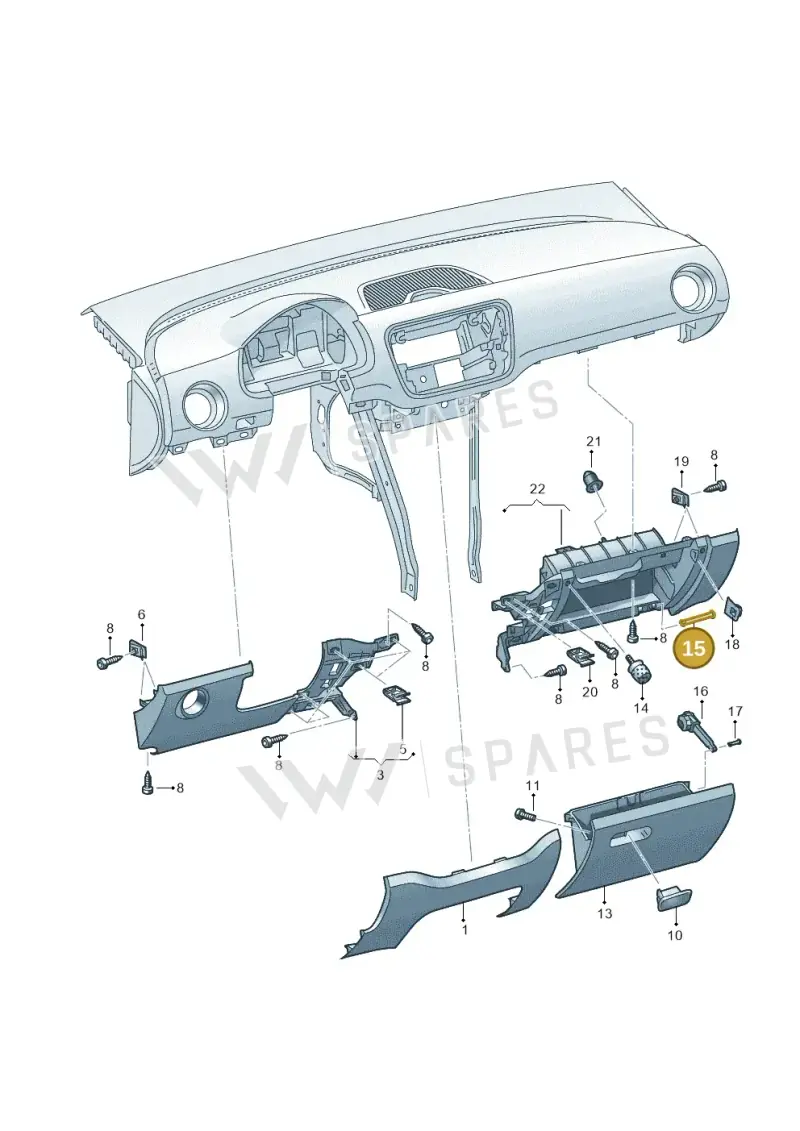 WHT006192 — Skoda Citigo (2019-2021) diagram 723857200, position 15