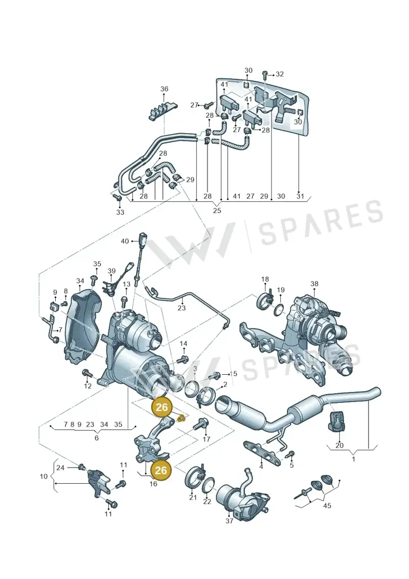 WHT006765A — Skoda Kodiaq (2018-2022) diagram 434253040, position 26