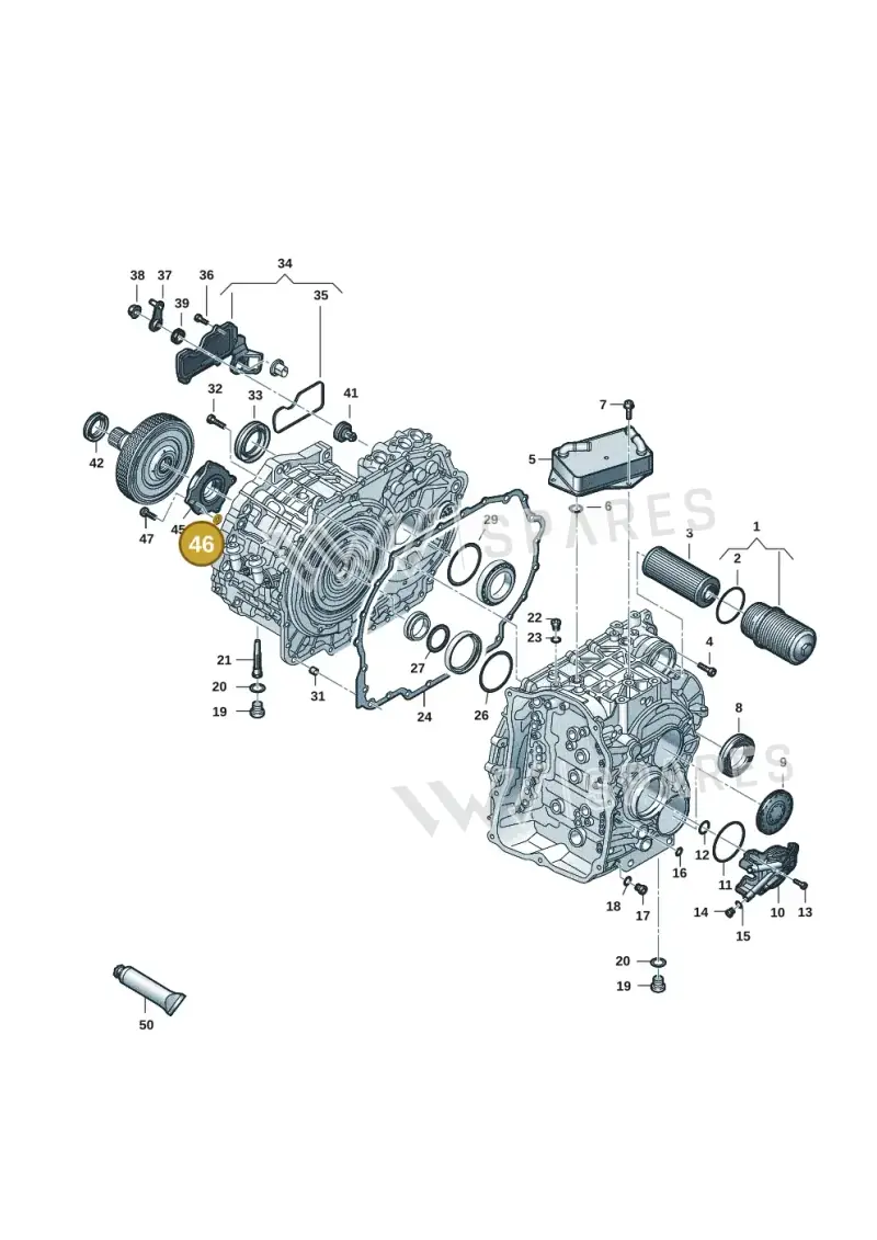 WHT007009 — Skoda Octavia (2019-2024) diagram 827300703, position 46