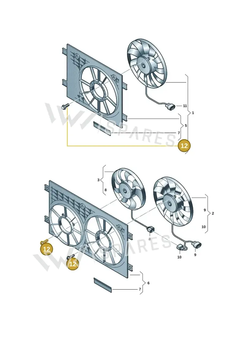 WHT007235 — Skoda Kodiaq (2024-) diagram 57x959130, position 12