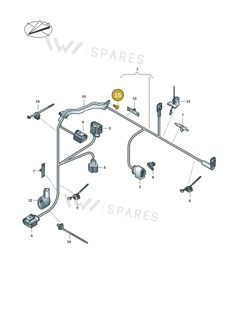 WHT007482 — Skoda Kodiaq (2024-) diagram 2ka971070, position 15