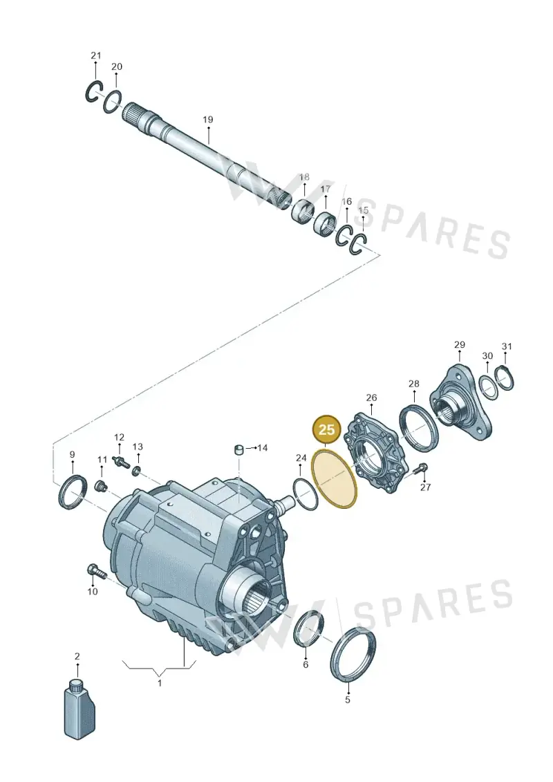 WHT007545 — Skoda Kodiaq (2018-2022) diagram 793409700, position 25