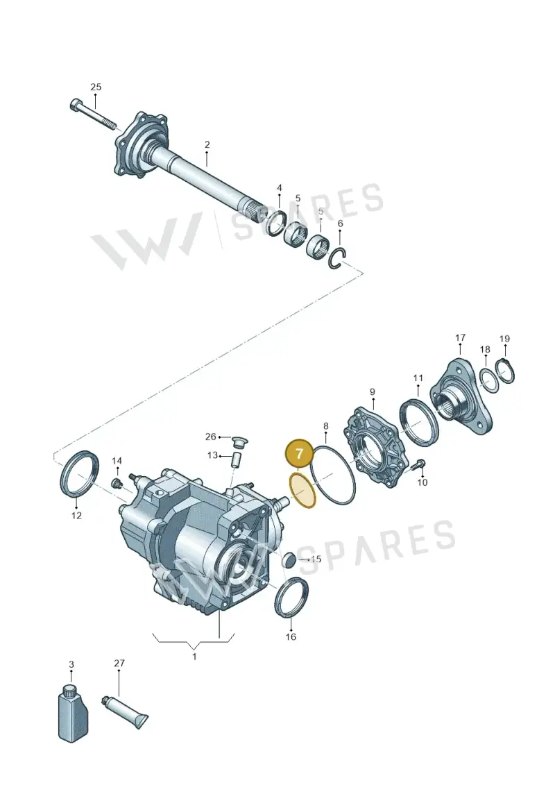 WHT008009 — Skoda Octavia (2019-2024) diagram 409053031, position 7