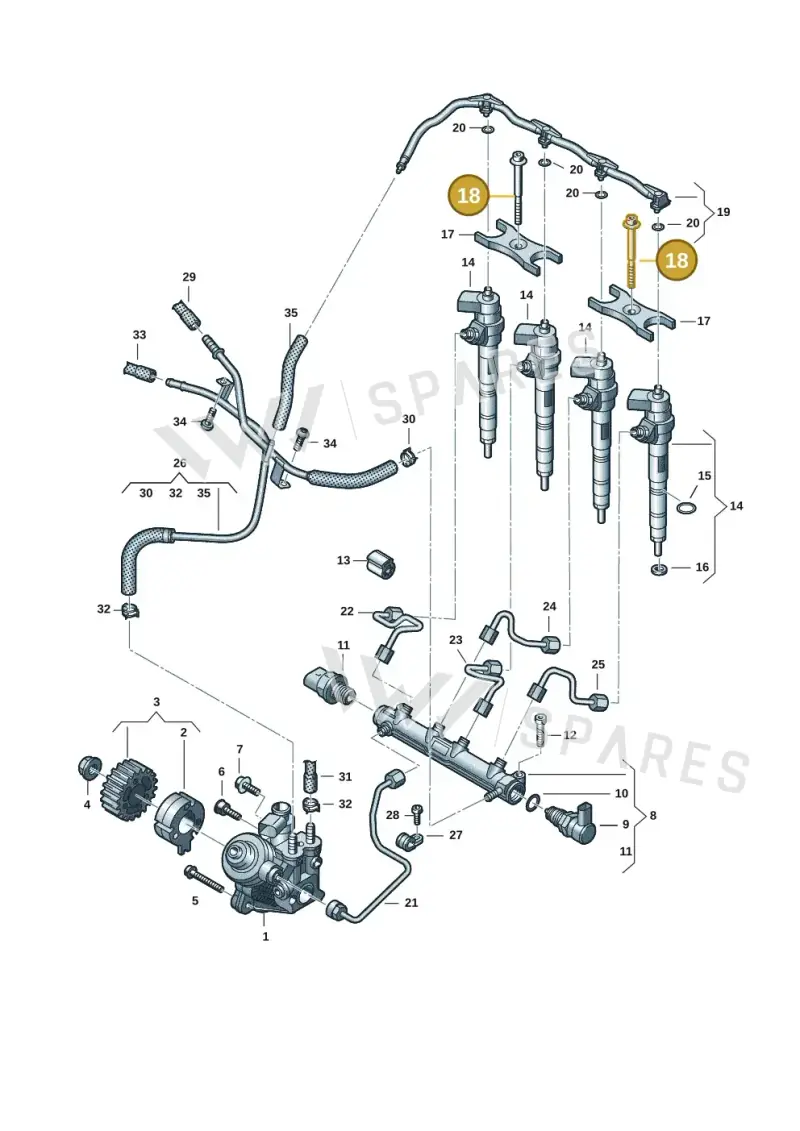 WHT008080A — Skoda Kodiaq (2024-) diagram 2ka130010, position 18