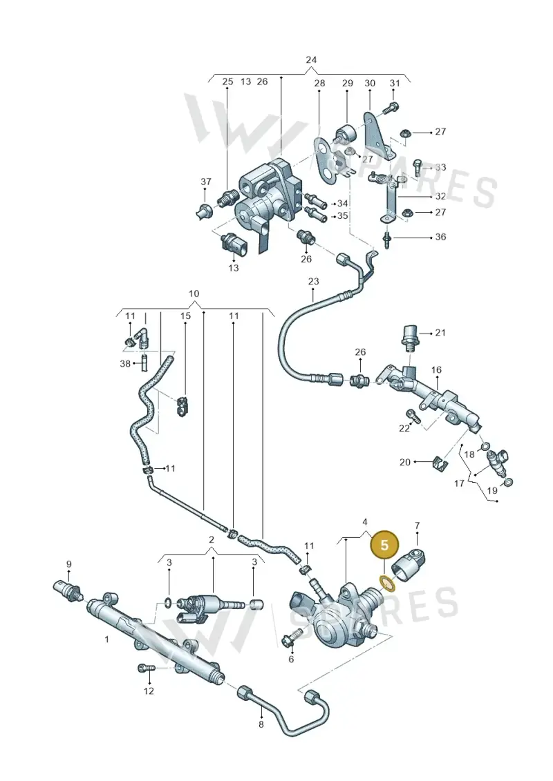 WHT008259A — Skoda Kamiq (2019-) diagram 837134150, position 5