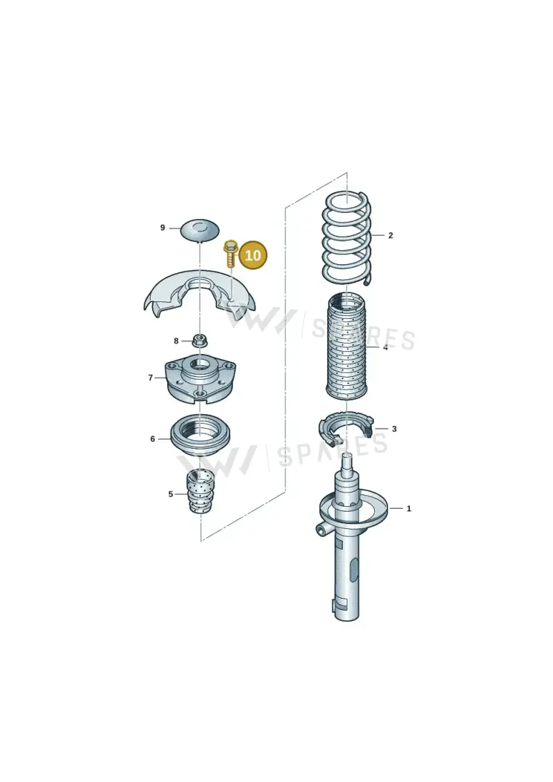 WHT008926 — Skoda Kodiaq (2024-) diagram 2ka411000, position 10