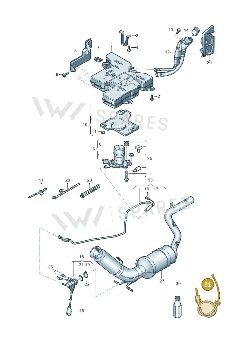 000012499 — Volkswagen MAN TGE 55 (2016-2021) diagram 806255000, position 31