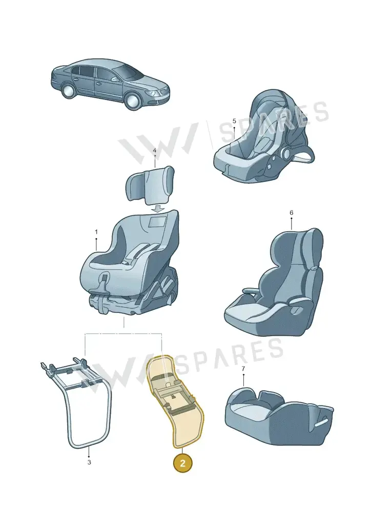 000019729M — Skoda Fabia (2021-2022) diagram 632019100, position 2