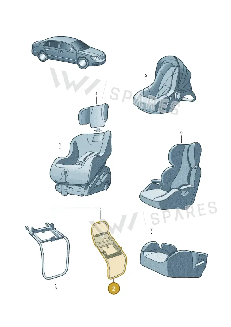 000019729M — Skoda Fabia (2021-2022) diagram 632019100, position 2