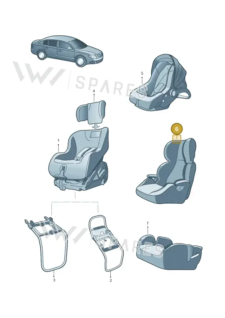000019906AG — Skoda Kodiaq (2024-2024) diagram 632019100, position 6