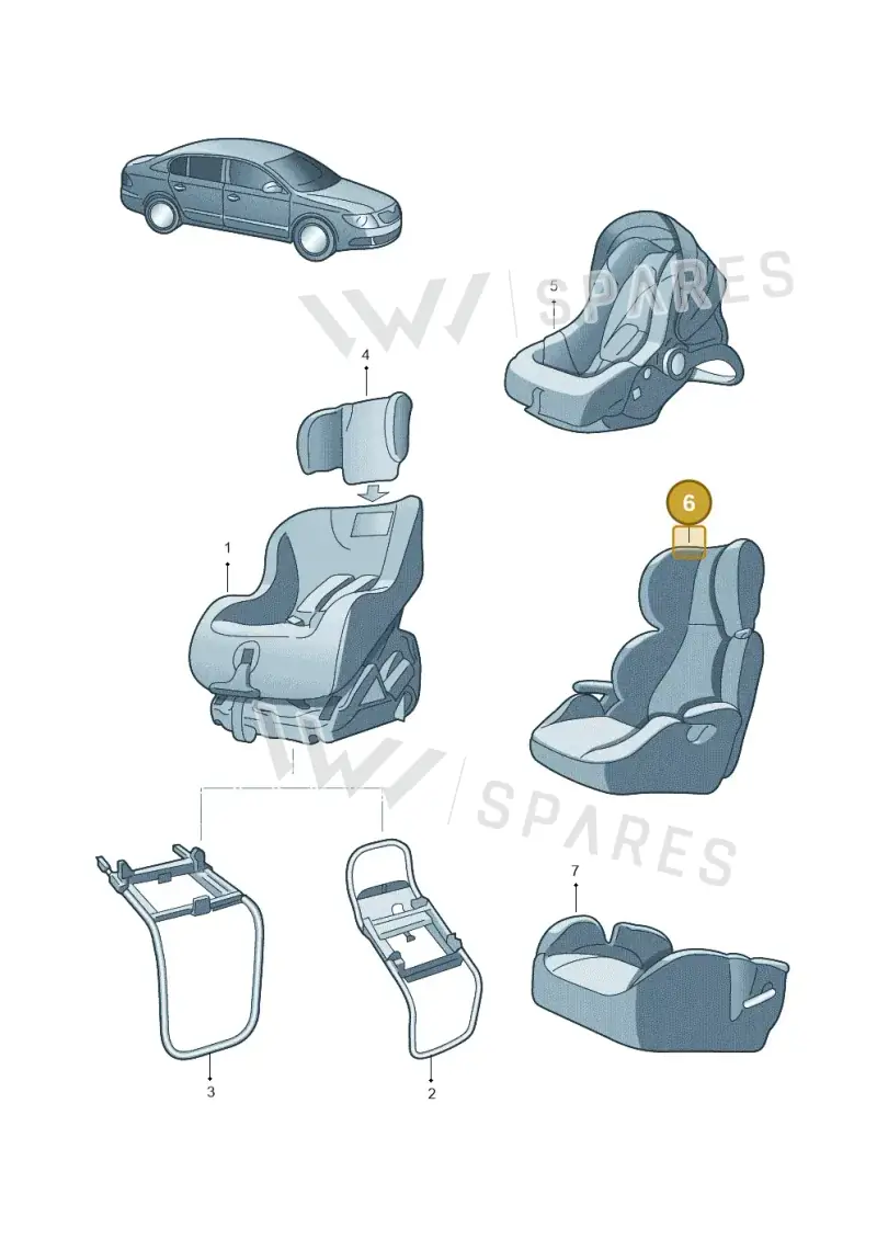 000019906AG — Skoda Kodiaq (2024-2024) diagram 632019100, position 6
