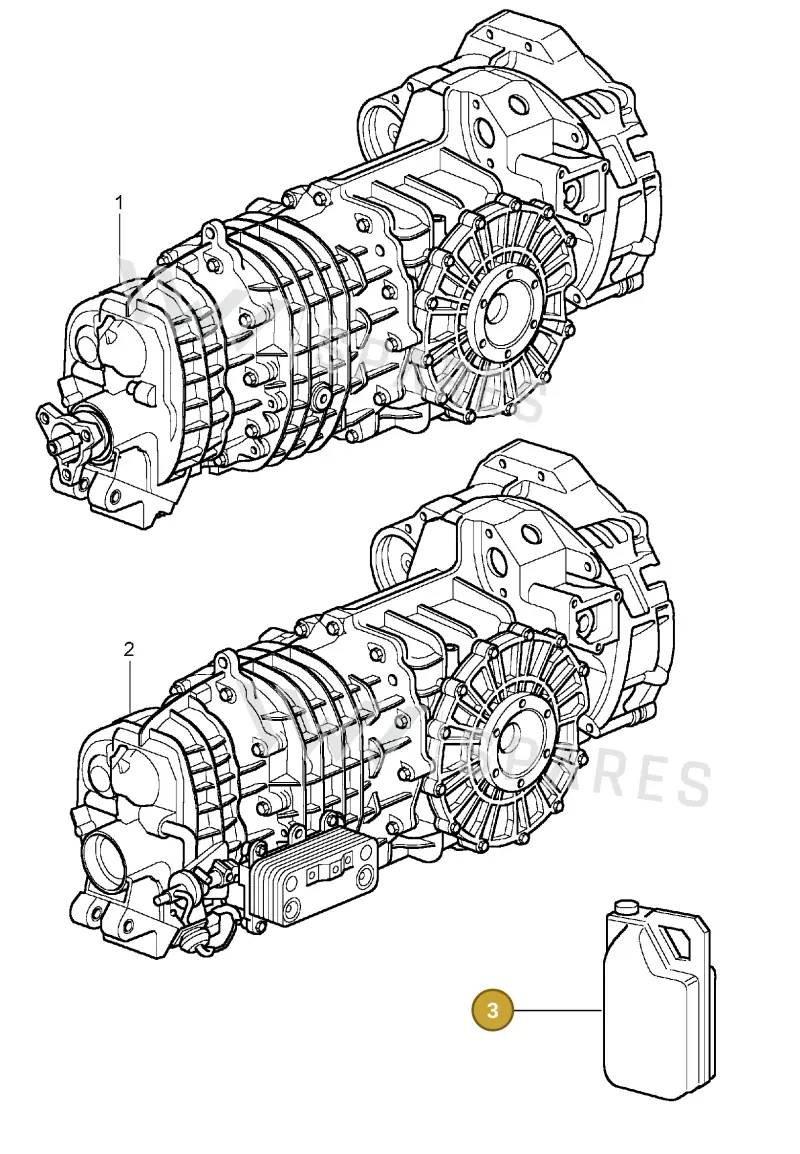 00004321012 — Porsche Turbo (2000-2005) diagram p23302000, position 3