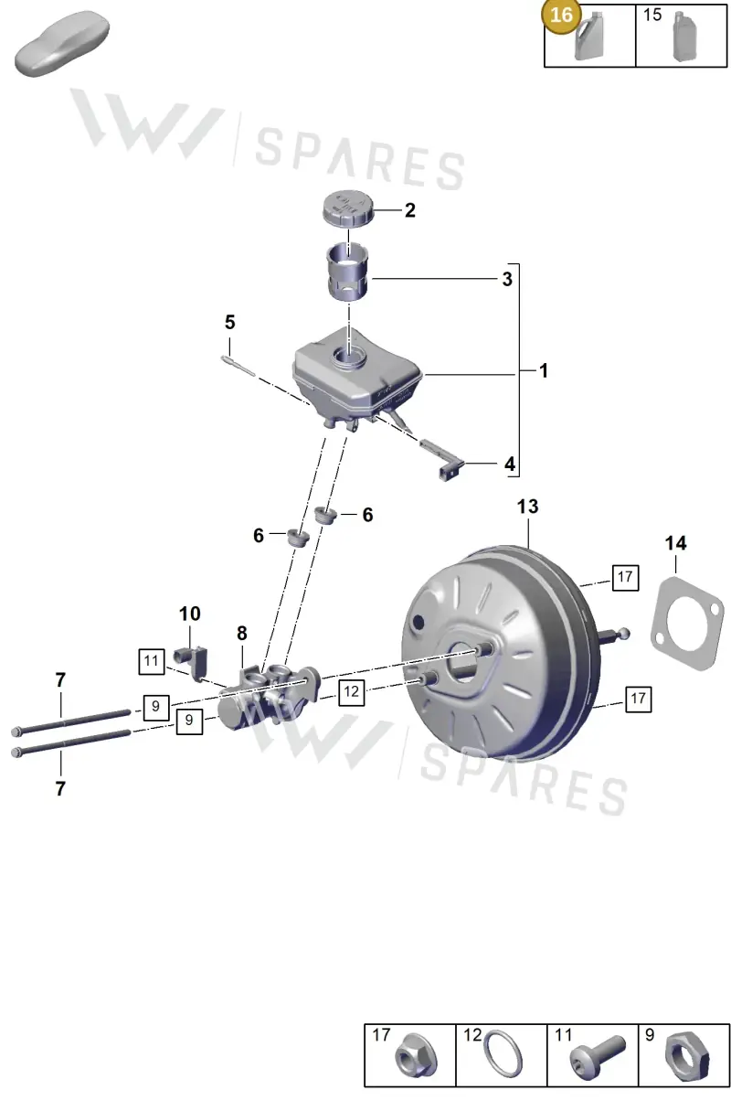 00004321086 — Porsche Cayenne Coupe (2023-2023) diagram p60604000, position 16