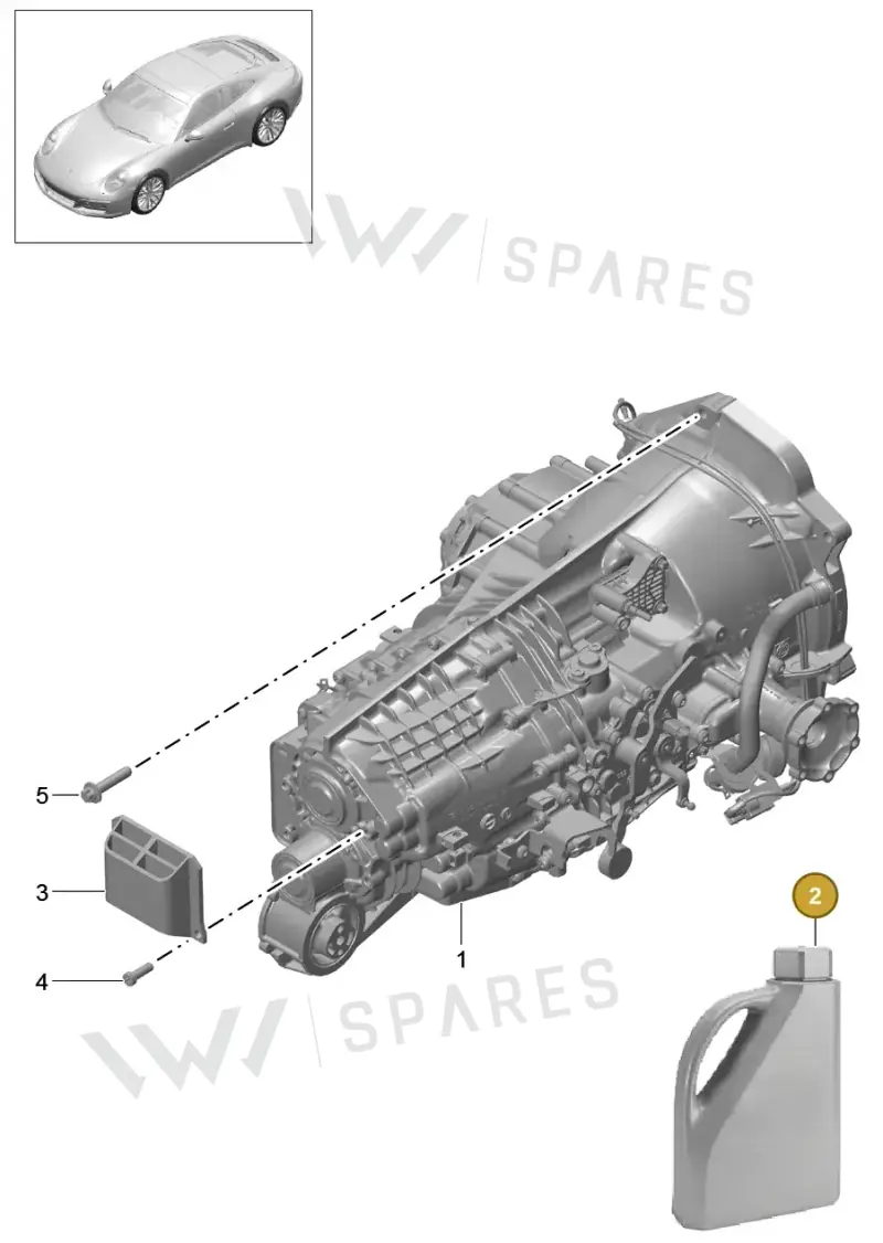 00004330472 — Porsche 911 (2016-2019) diagram p47302000, position 2