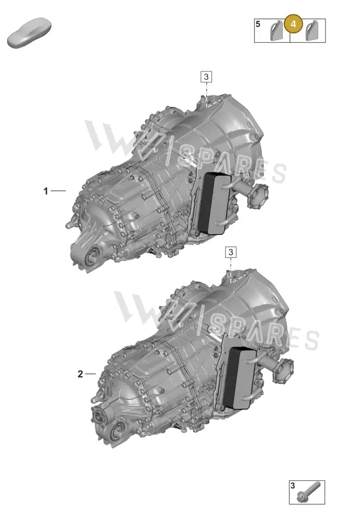 00004330472 — Porsche 911 (2024-2025) diagram p53302000, position 4