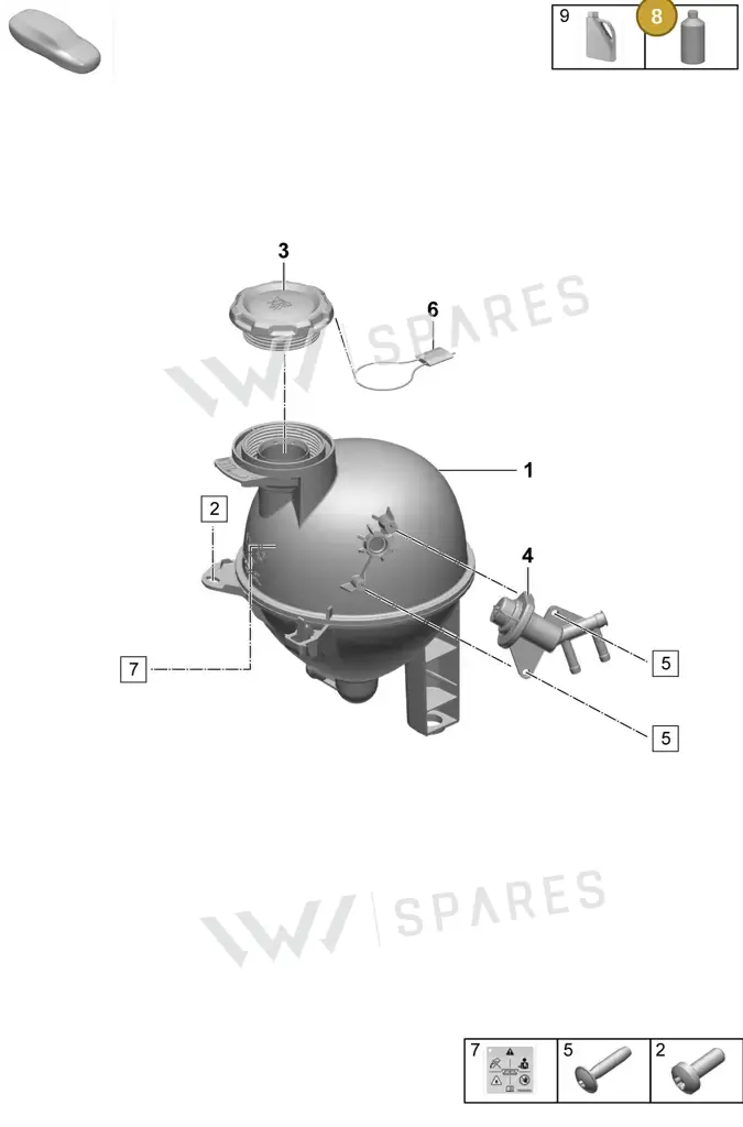 00004330473 — Porsche Macan (2024-2024) diagram p61155100, position 8