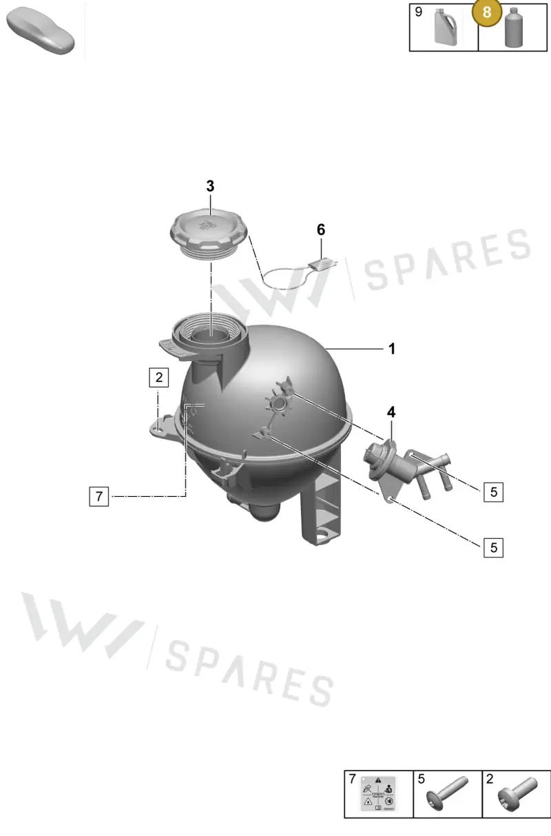 00004330473 — Porsche Macan (2024-2024) diagram p61155100, position 8