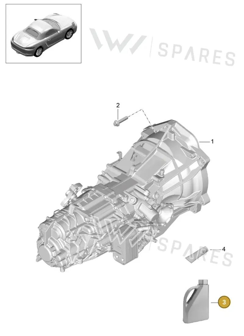 00004330548 — Porsche Boxster (2016-2019) diagram p48302000, position 3