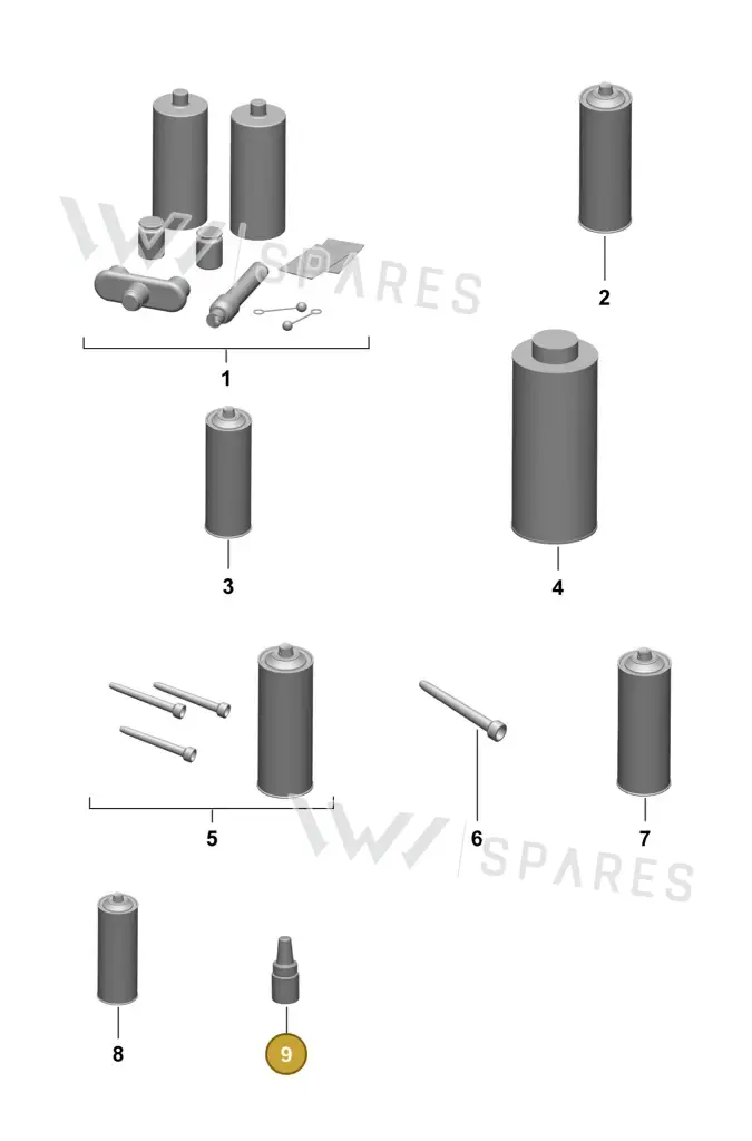 00004330648 — Porsche Macan (2024-2024) diagram p61801010, position 9