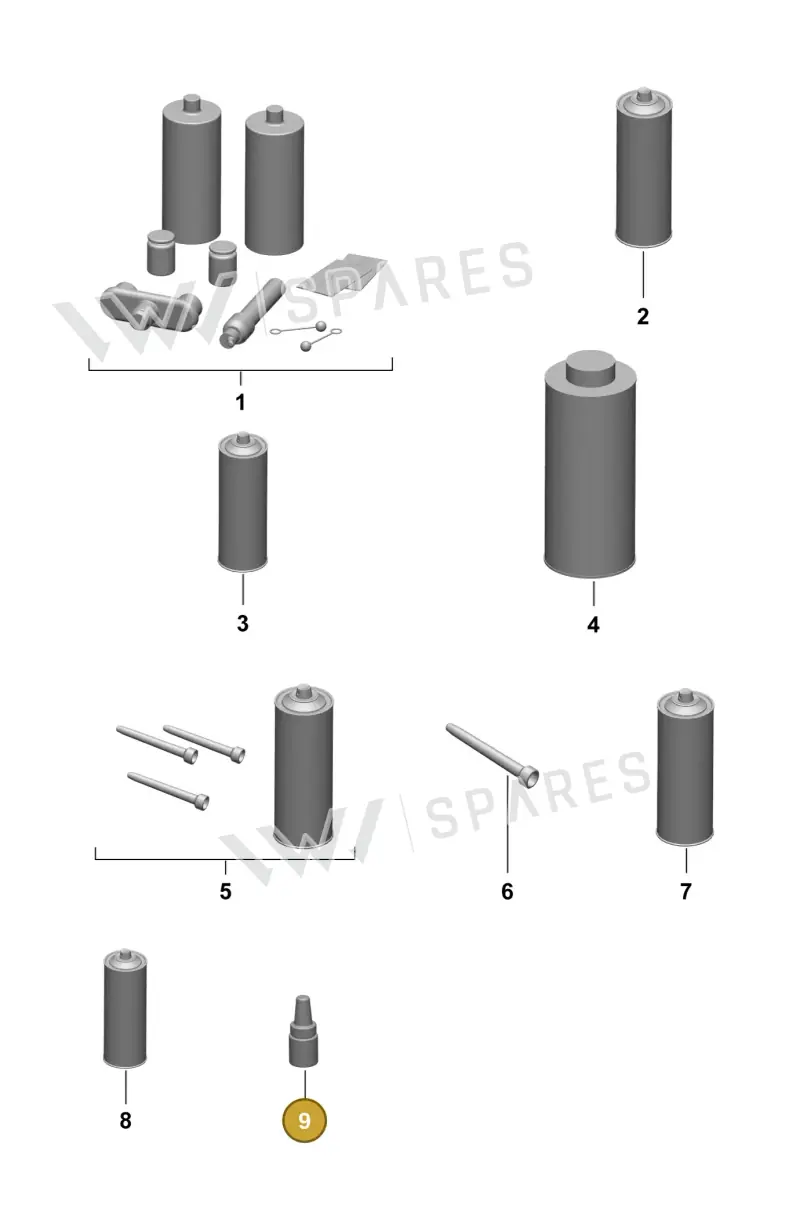 00004330648 — Porsche Macan (2024-2024) diagram p61801010, position 9