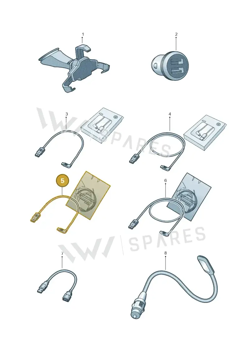 000051443F — Volkswagen E-Crafter 35 (2018-2024) diagram 439051600, position 5