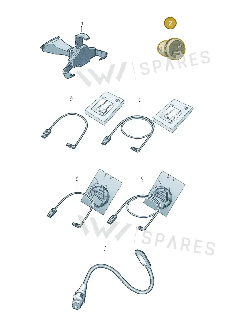 000051443F — Volkswagen Passat estate (2023-) diagram 15a051060, position 2