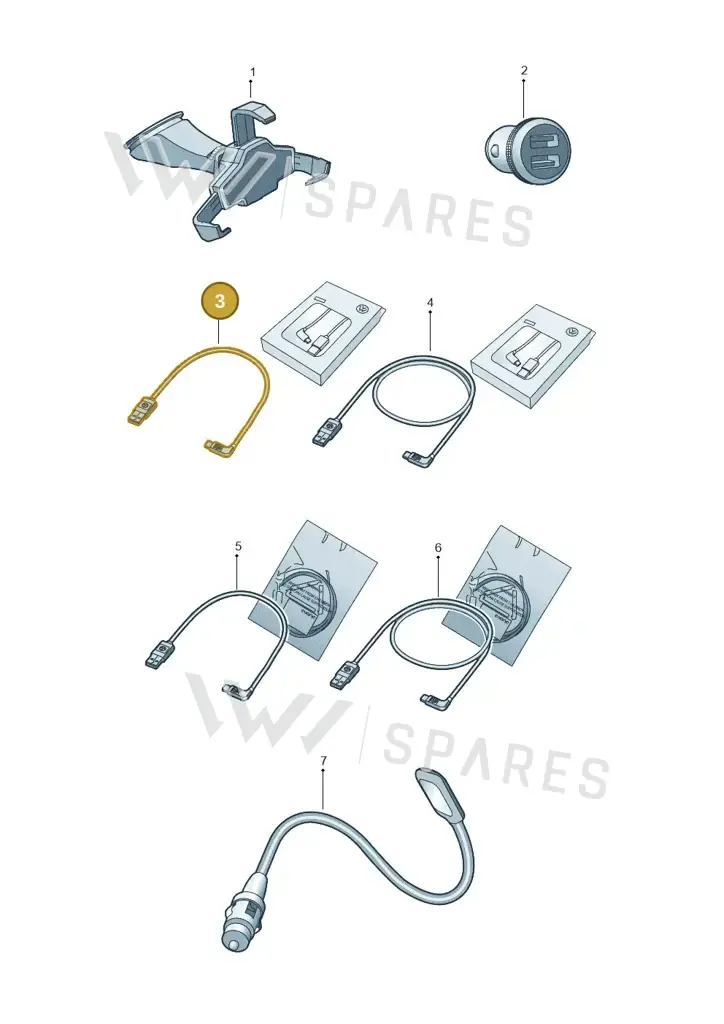 000051446AB — Volkswagen Passat Estate (2023-2025) diagram 15a051060, position 3