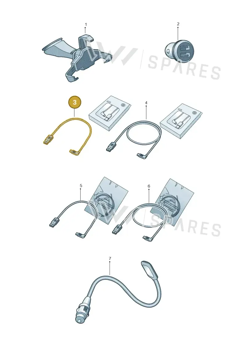 000051446AB — Volkswagen Passat Estate (2023-2025) diagram 15a051060, position 3