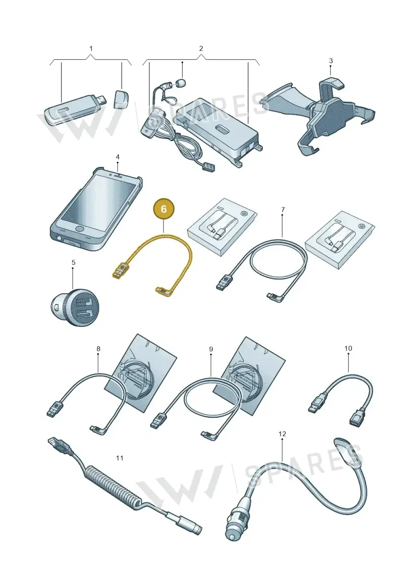 000051446AC — Volkswagen Multivan (2021-) diagram 827051600, position 6