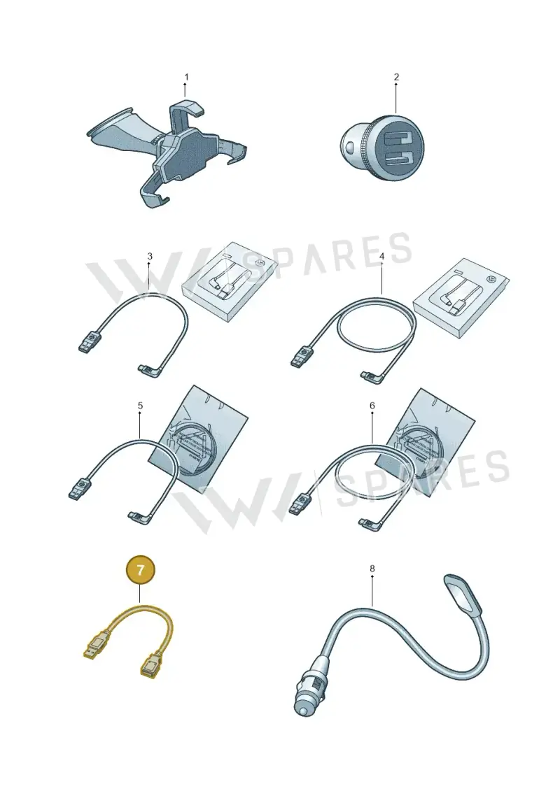 000051446AF — Volkswagen E-Crafter 35 (2018-2024) diagram 439051600, position 7