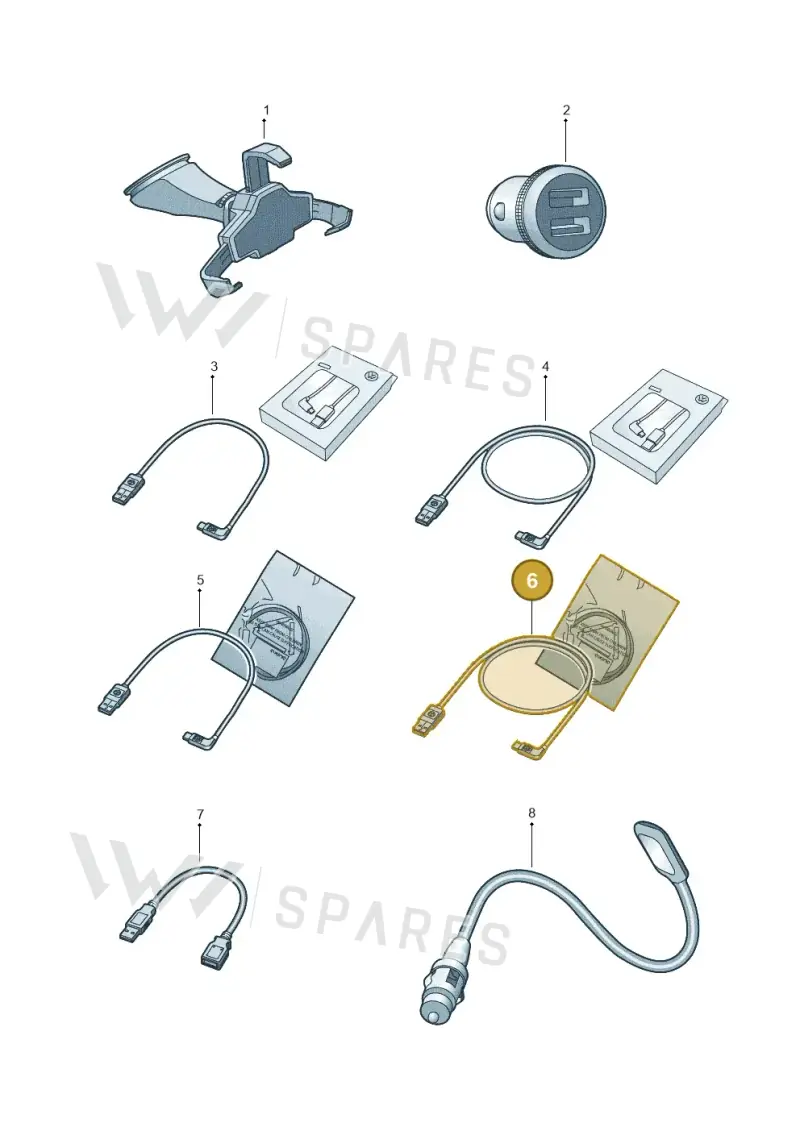 000051446AS — Volkswagen E-Crafter 35 (2018-2024) diagram 439051600, position 6