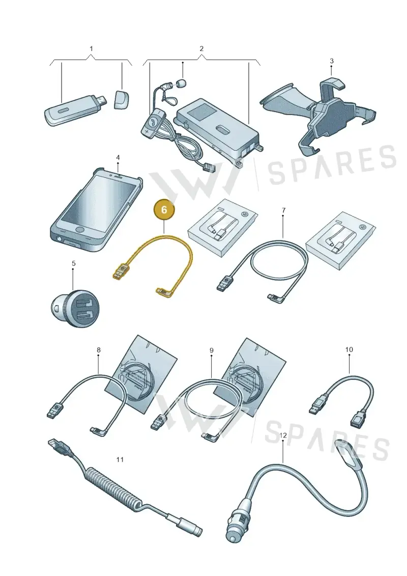 000051446AS — Volkswagen Caddy Maxi Kombi (2020-2024) diagram 827051600, position 6