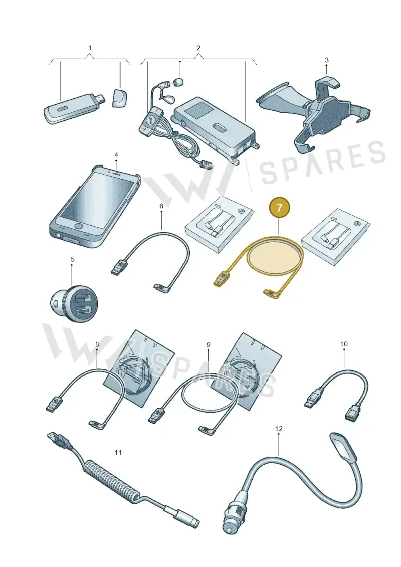 000051446BB — Volkswagen Multivan (2021-) diagram 827051600, position 7