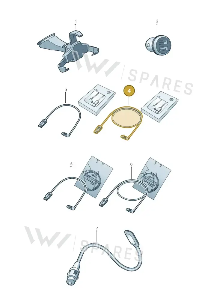 000051446BD — Volkswagen Passat estate (2023-) diagram 15a051060, position 4