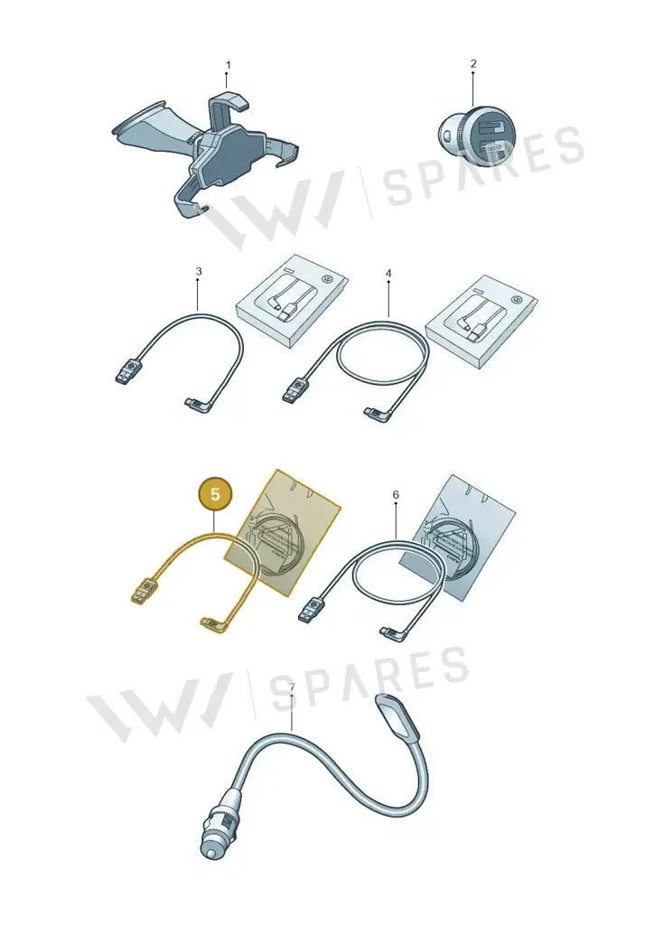 000051446BF — Volkswagen Passat estate (2023-) diagram 15a051060, position 5