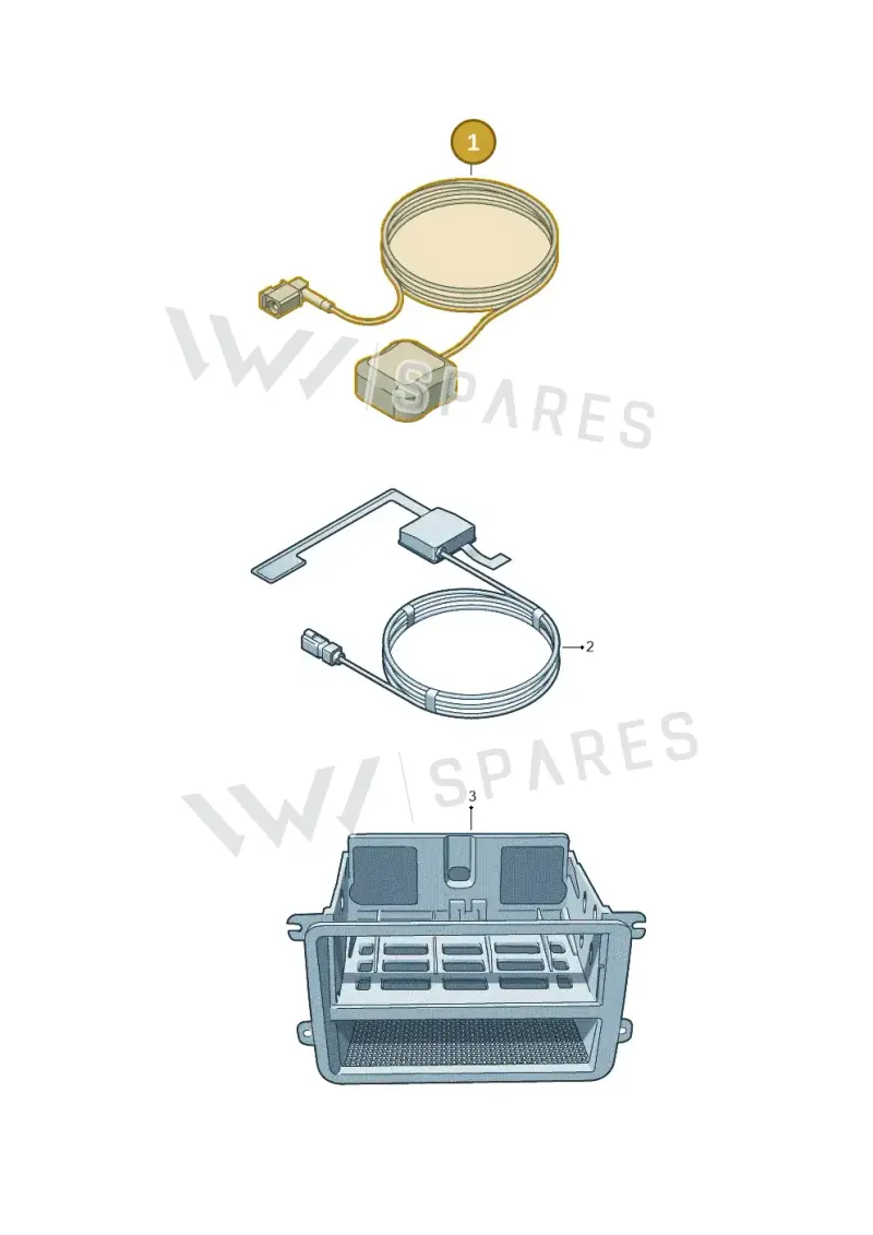 000051502G — Volkswagen Amarok twin cab (2016-2022) diagram 894051010, position 1