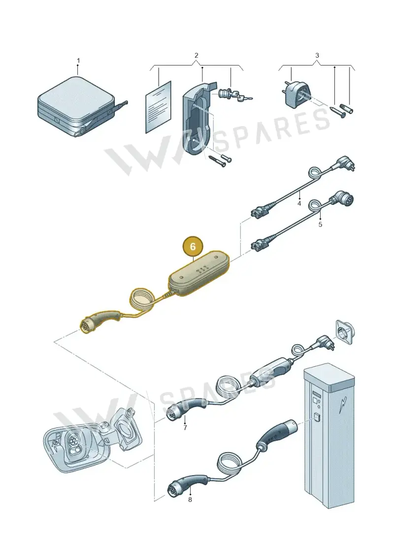 000054412AH — Volkswagen ID.7 Limousine Pro (2023-) diagram 7t0054040, position 6