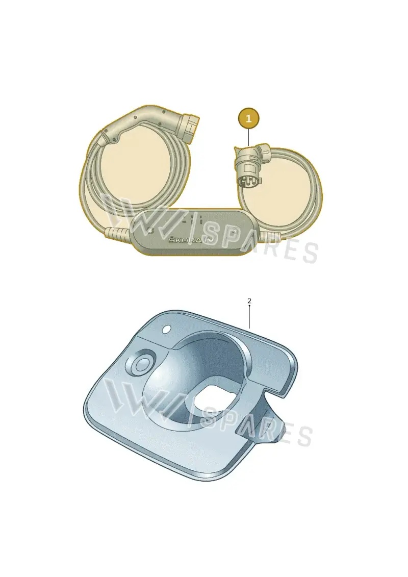 000054412AM — Skoda Enyaq (2020-2021) diagram 50a054040, position 1