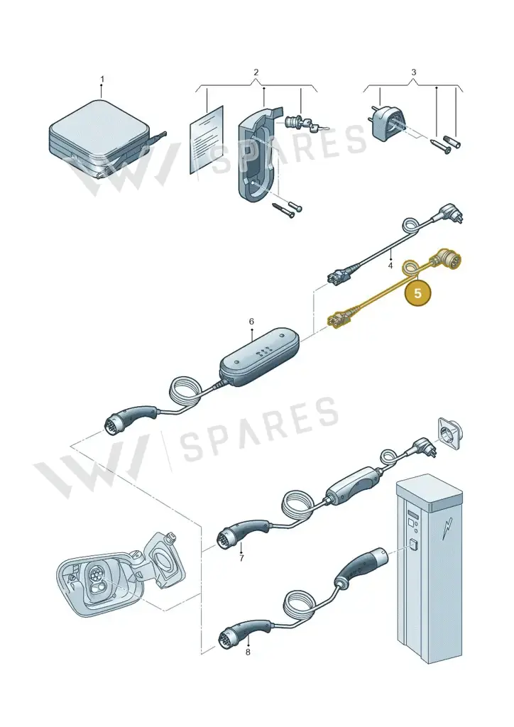 000054412BH — Volkswagen Passat estate (2023-) diagram 7t0054040, position 5