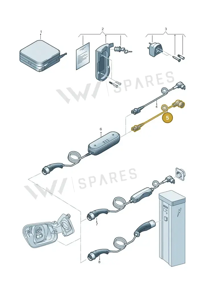 000054412BL — Volkswagen Passat estate (2023-) diagram 7t0054040, position 5