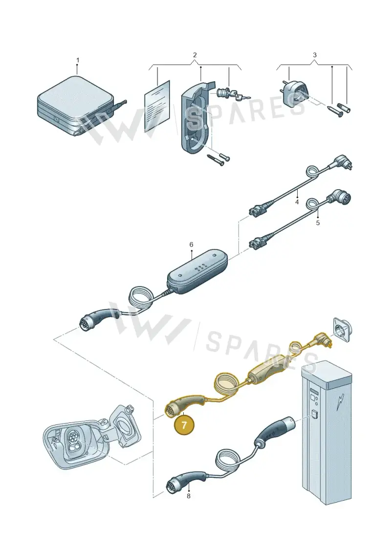 000054412B — Volkswagen Passat estate (2023-) diagram 7t0054040, position 7