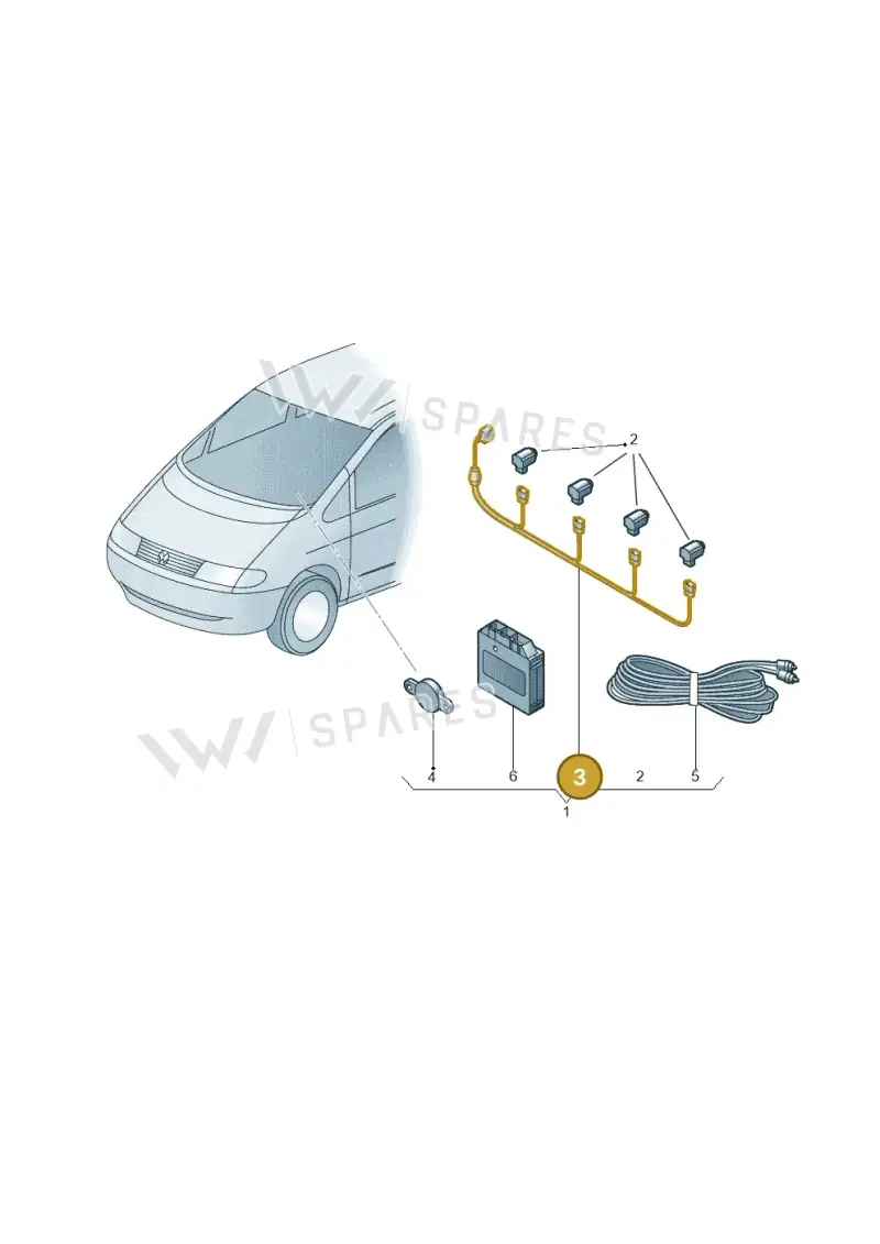 000054636 — Volkswagen Sharan Blue Motion (2010-2015) diagram 475051200, position 3