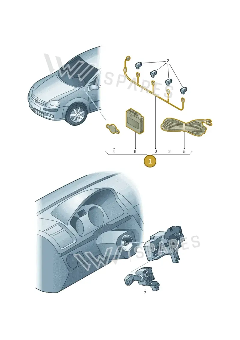 000054650E — Volkswagen Touareg (2014-2018) diagram 420051200, position 1