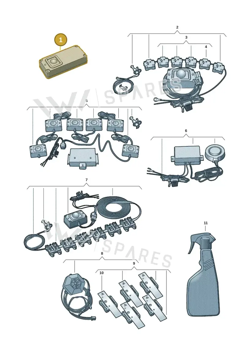 000054650E — Volkswagen Passat Estate (2023-2025) diagram 827054065, position 1