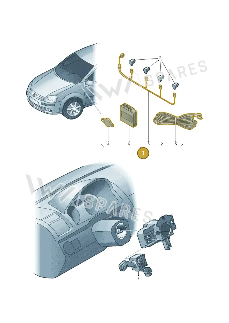000054650F — Volkswagen Touareg (2014-2018) diagram 420051200, position 1