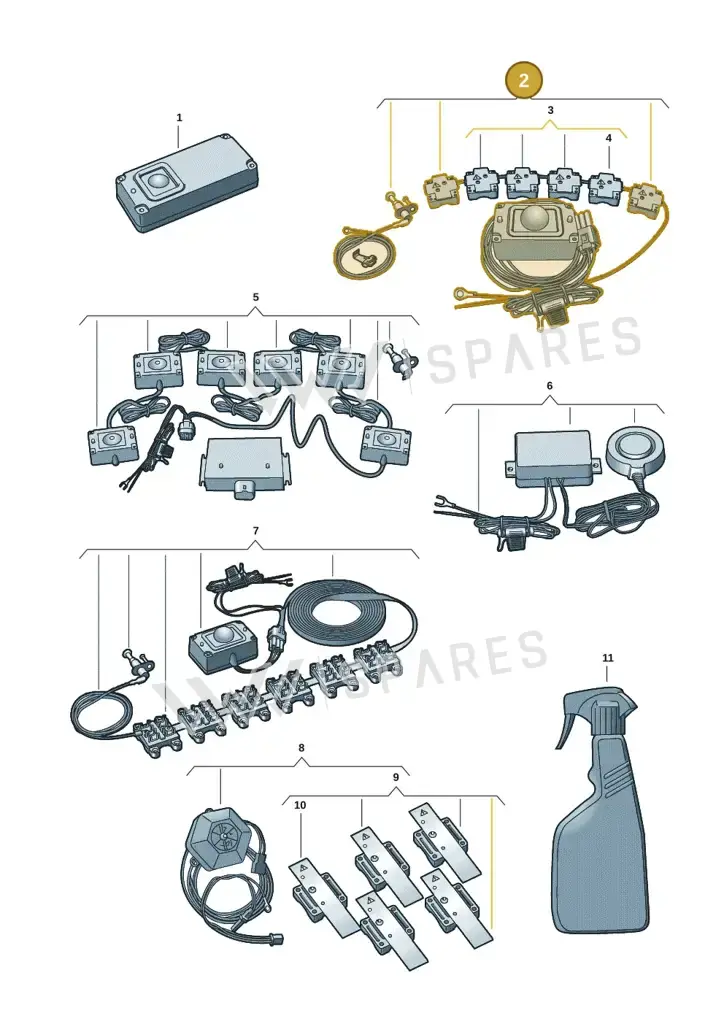 000054650F — Volkswagen Passat Estate (2023-2025) diagram 827054065, position 2