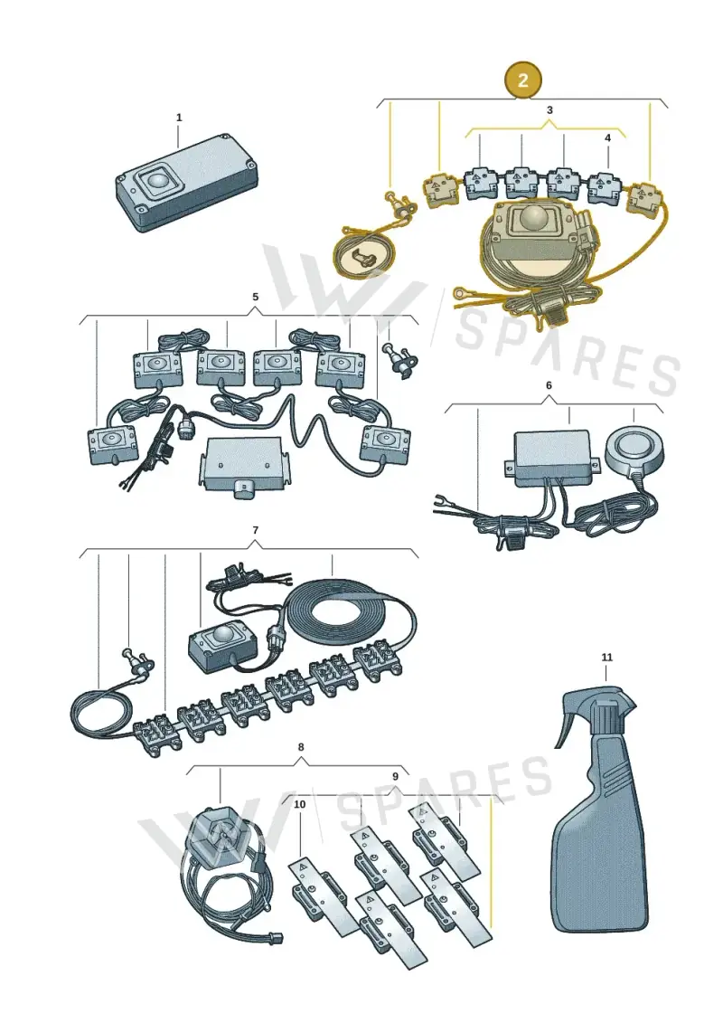 000054650F — Volkswagen Passat Estate (2023-2025) diagram 827054065, position 2